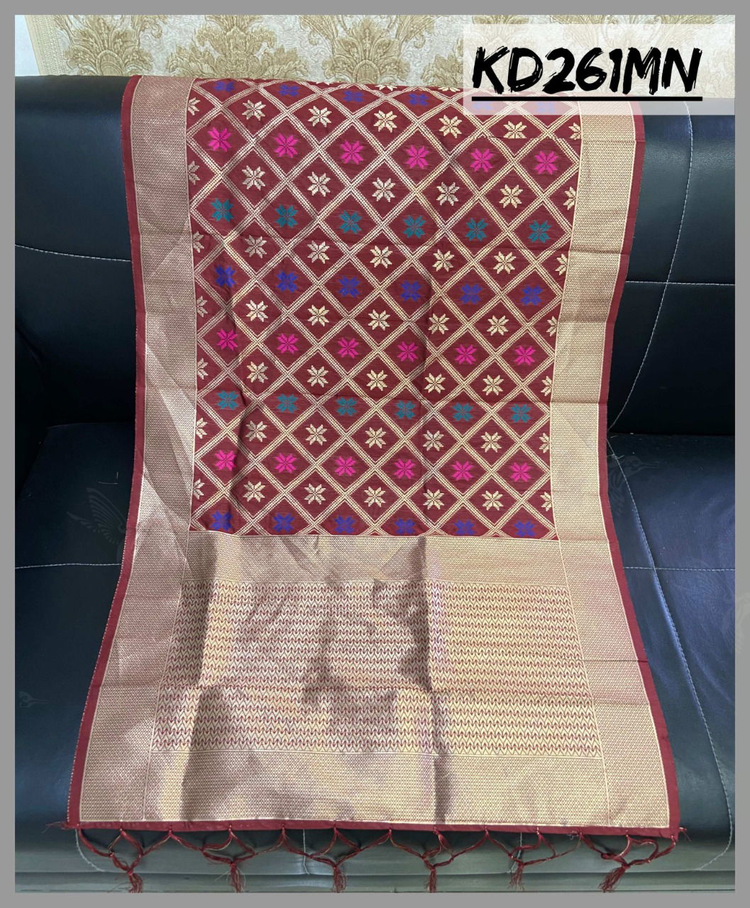 Banarasi Silk 3 New Fancy Casual Wear Wholesale Dupatta Collection